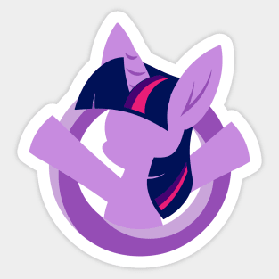 Plain Twilight Sparkle Sticker